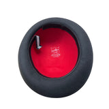 Vintage Dofan Red & Black Felt Wool Bowler Hat - 22in Circumferemnce