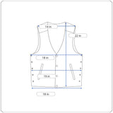 Jordache Vintage Unisex Red Leather Western Country Boho Vest Sz M