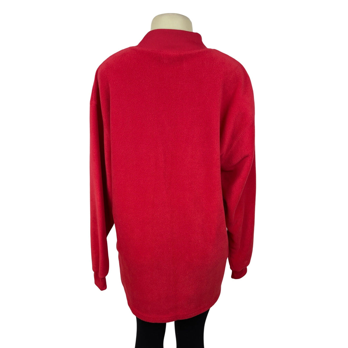 Walt Disney World Red Pullover Sweatshirt With Mickey & Minnie Embroidery Size L