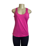 Smile Fish Women's Hot Pink Sleeveless Tank Top and Mesh Combo Sz L - NWT