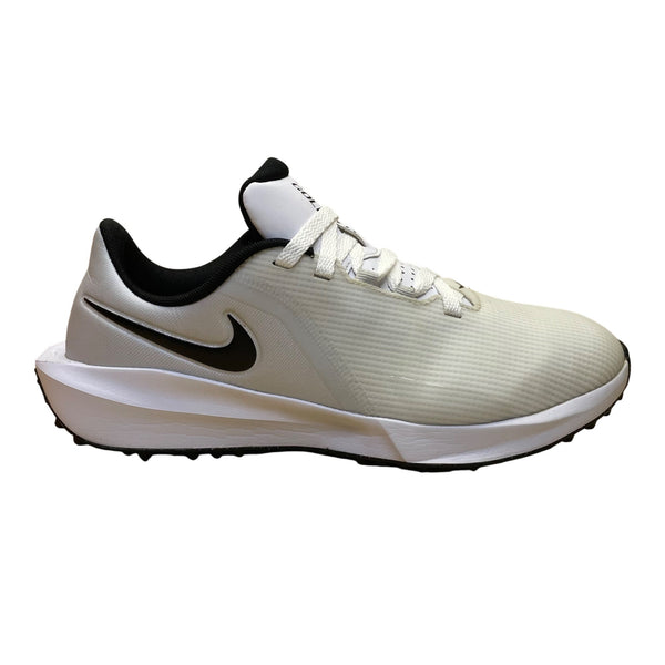 Nike Unisex White & Black Infinity G Golf Spikeless Sneakers Size 8.5M/10W