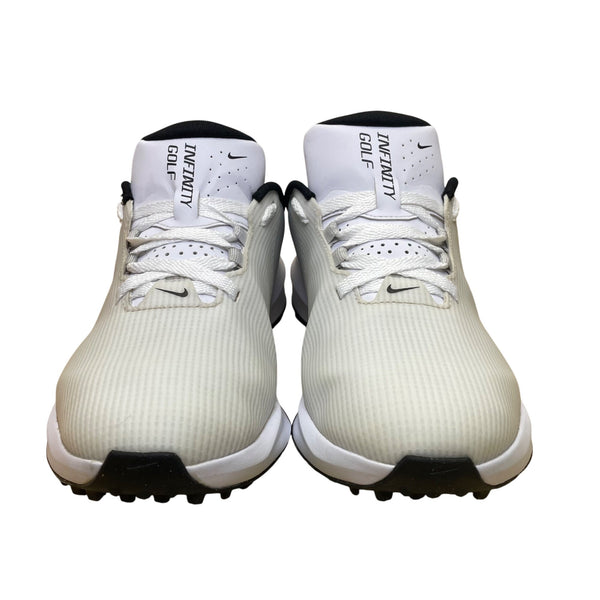 Nike Unisex White & Black Infinity G Golf Spikeless Sneakers Size 8.5M/10W