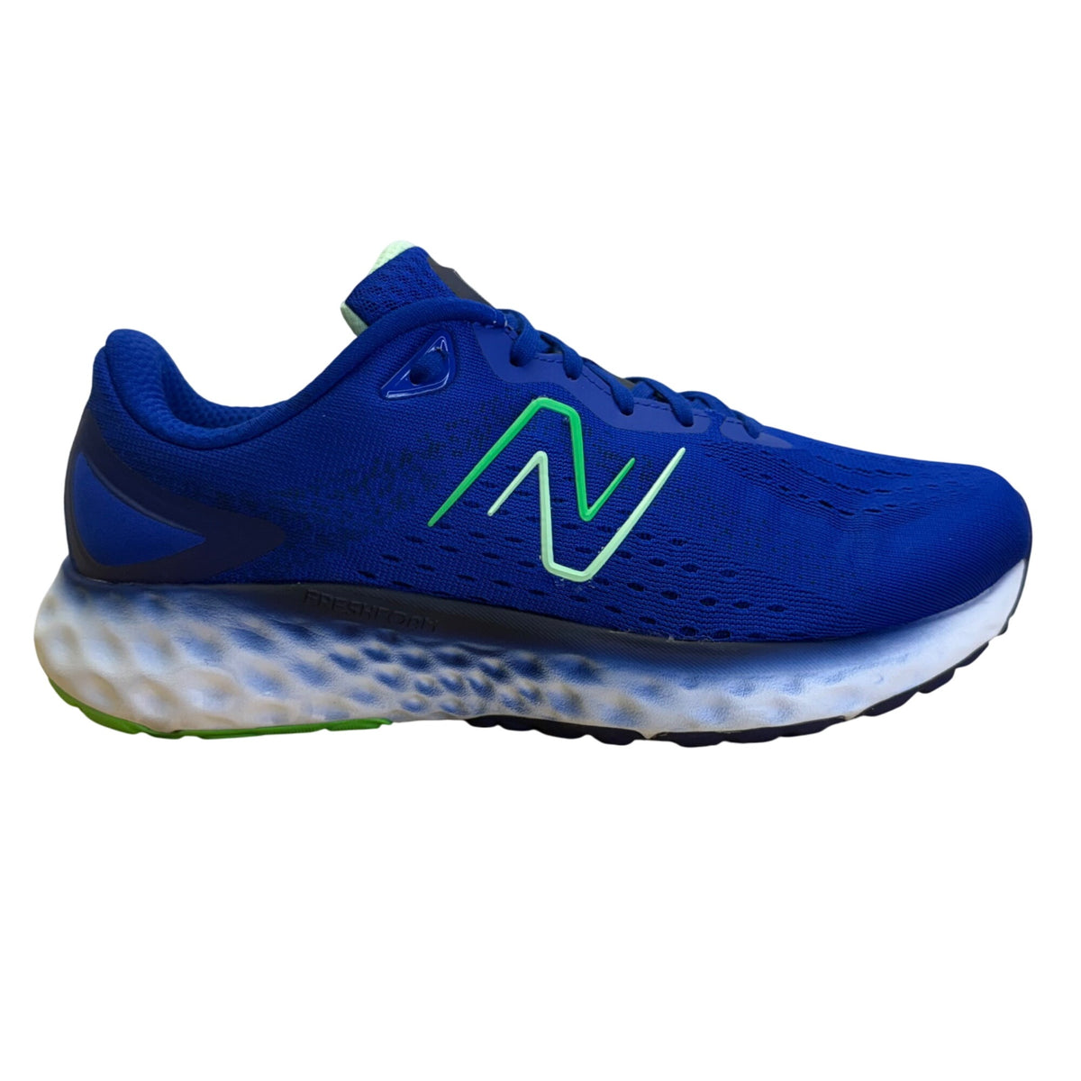 New Balance Men’s Blue Green Mesh Fresh Foam Evoz 4E Wide Running Shoes Sz 9US