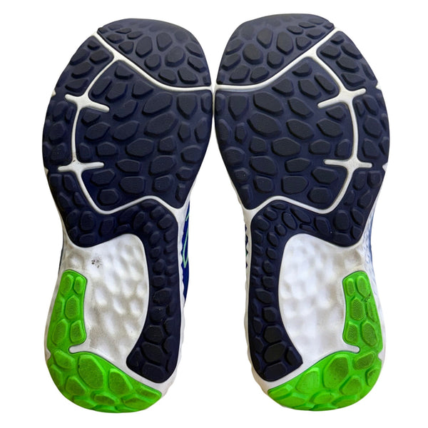 New Balance Men’s Blue Green Mesh Fresh Foam Evoz 4E Wide Running Shoes Sz 9US