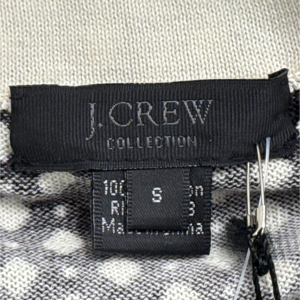J. Crew Collection Women's Black & White Short Sleeve Tee Dress Size S - New