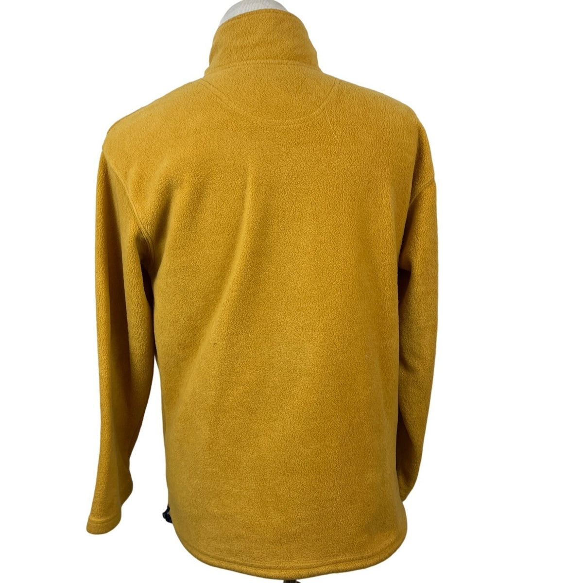 Timberland Men's Mustard Half Zip Sweater Size XL
