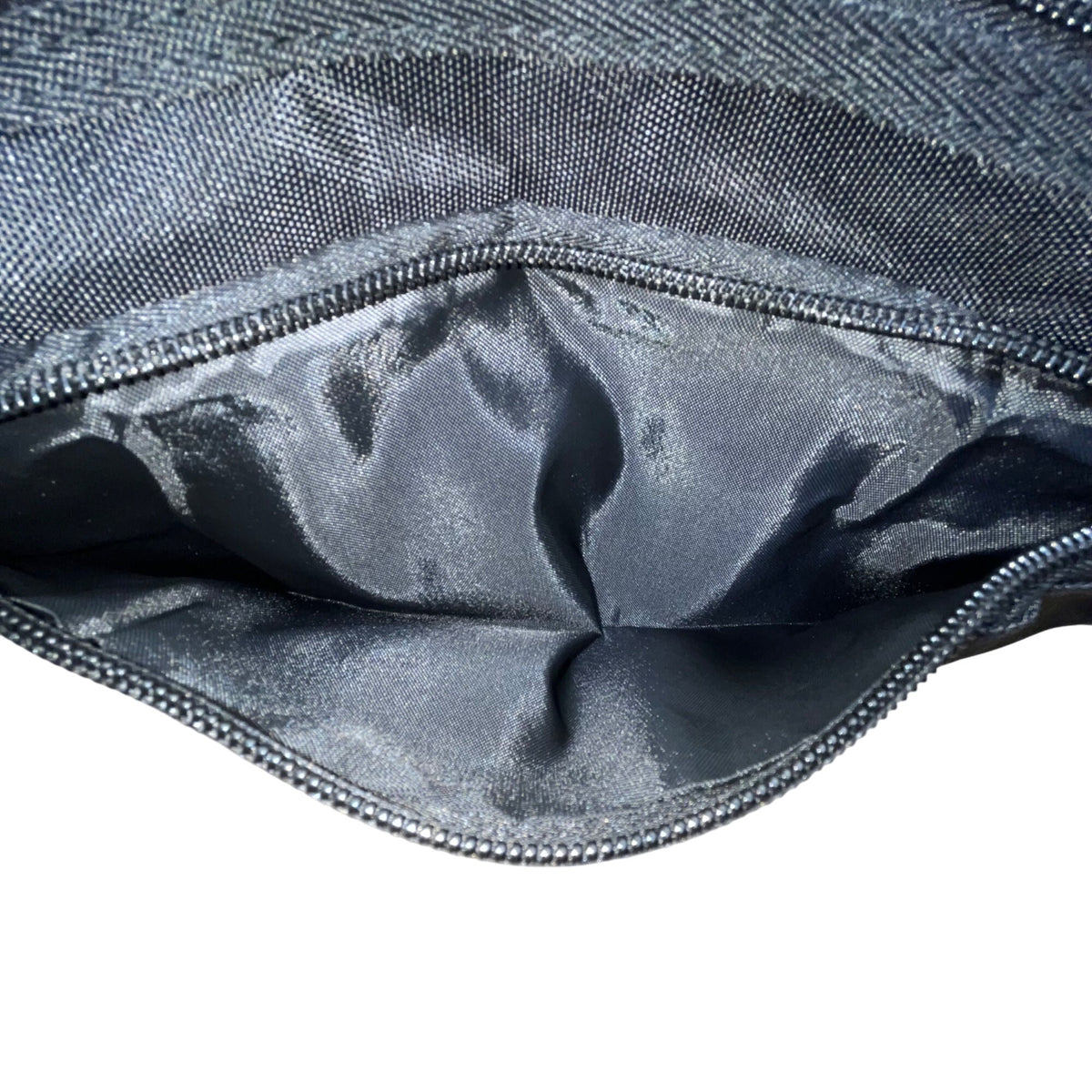 NZII Unisex Black Nylon  Multiple Compartments Lightweight Adjustable Belt Bag