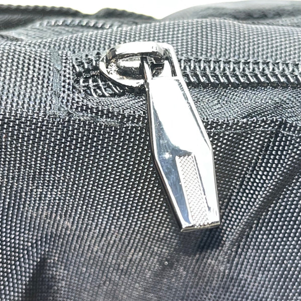 NZII Unisex Black Nylon  Multiple Compartments Lightweight Adjustable Belt Bag