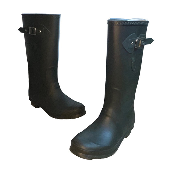 Settia Women's Green Rubber Waterproof Winter Boots Sz 9