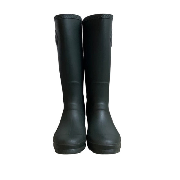 Settia Women's Green Rubber Waterproof Winter Boots Sz 9