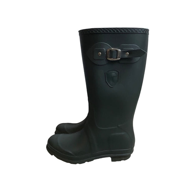 Settia Women's Green Rubber Waterproof Winter Boots Sz 9