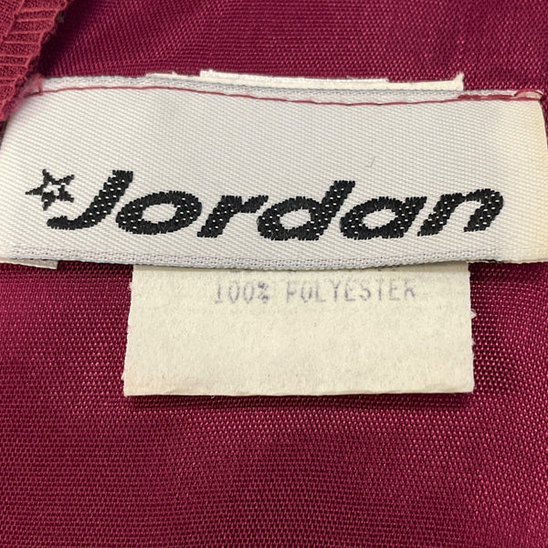 Jordan Magenta Sleeveless Women Formal Evening Gown W/ Spaghetti Straps Sz 11/12