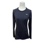 Under Armour Womens Long Sleeve Crew Shirt Black Size M - New