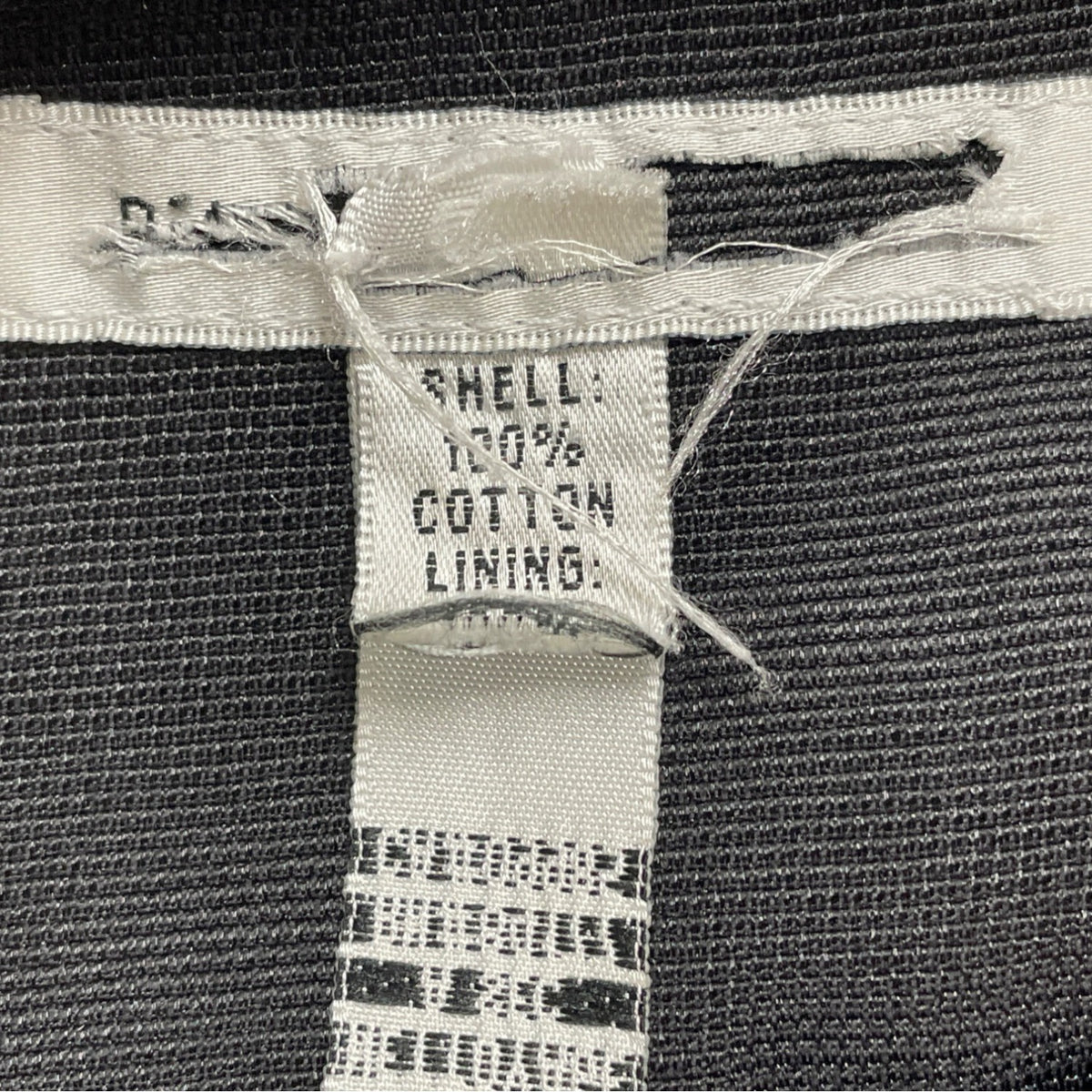 Women’s Grey Cotton High Waist Belted Skirt With Buttons