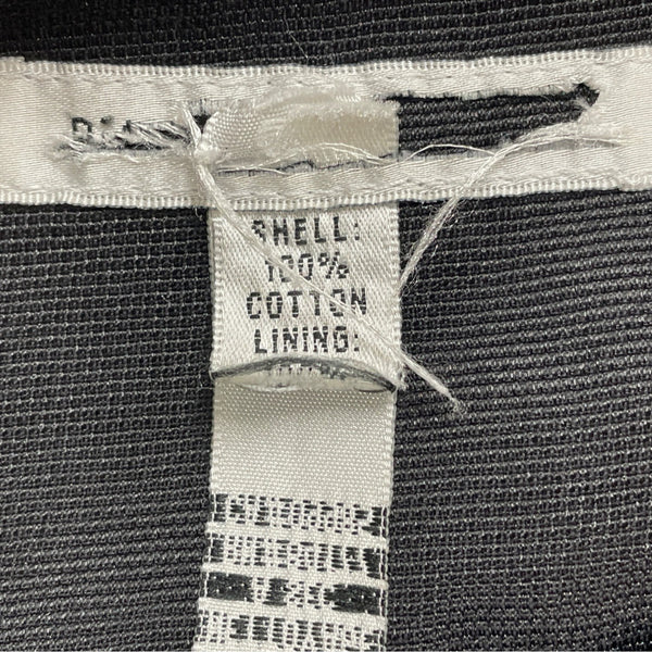 Women’s Grey Cotton High Waist Belted Skirt With Buttons