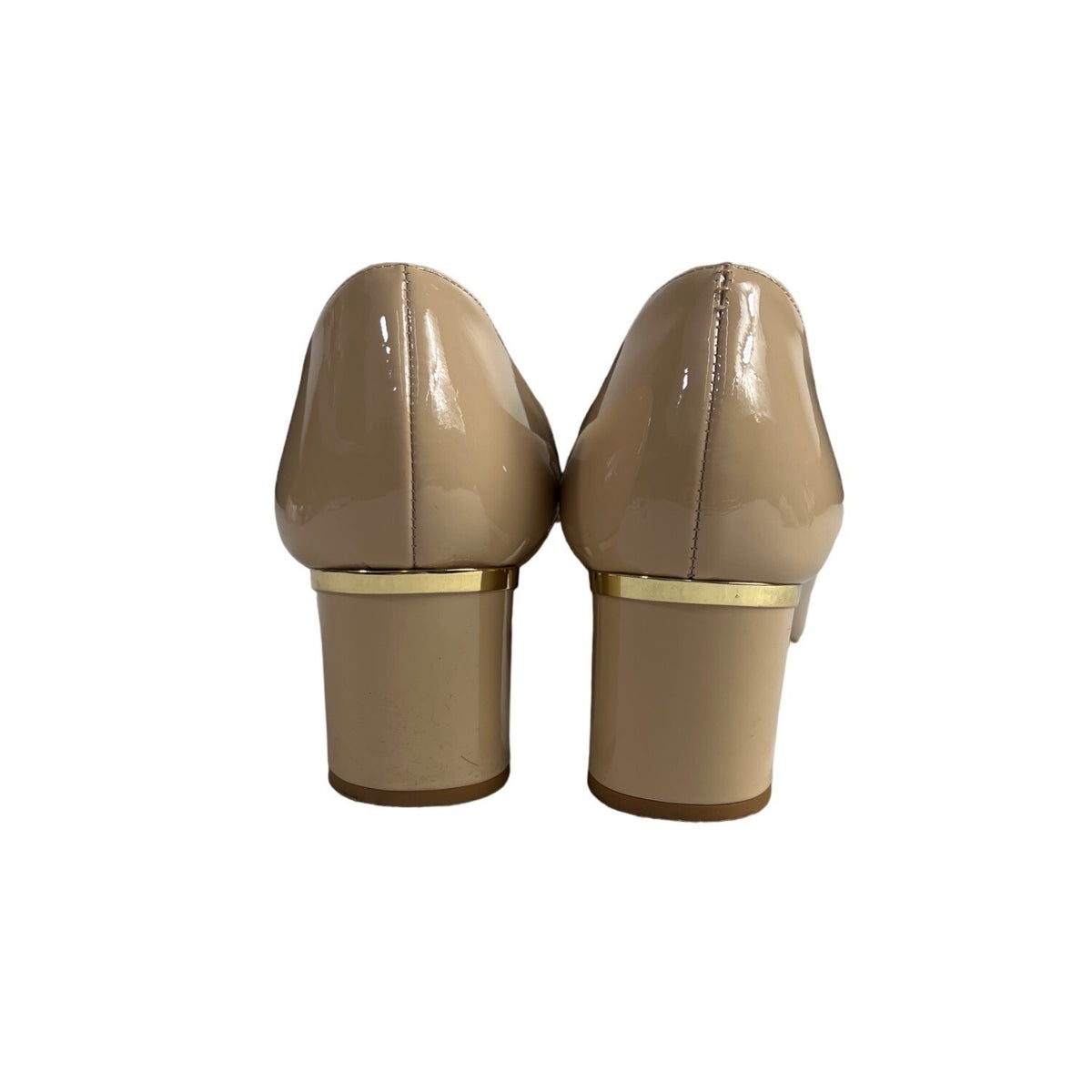 Kate Spade Women's Nude Dolores Too Block Beige Heels Size 9M Original Box