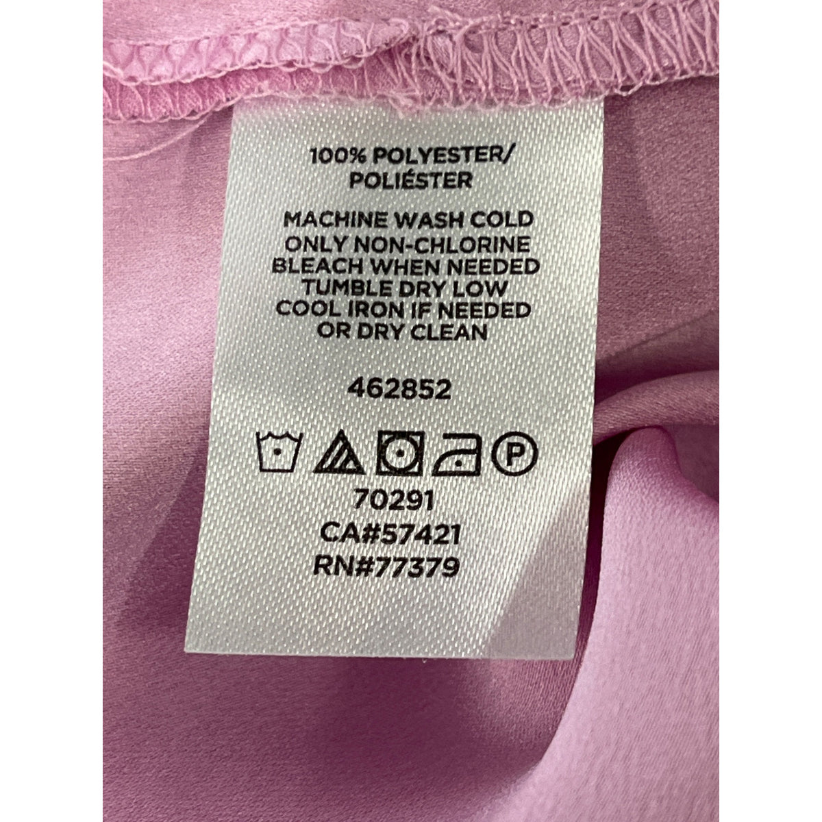 Ann Taylor Women's Pink short sleeve V-neck Blouse Sz L - NWT