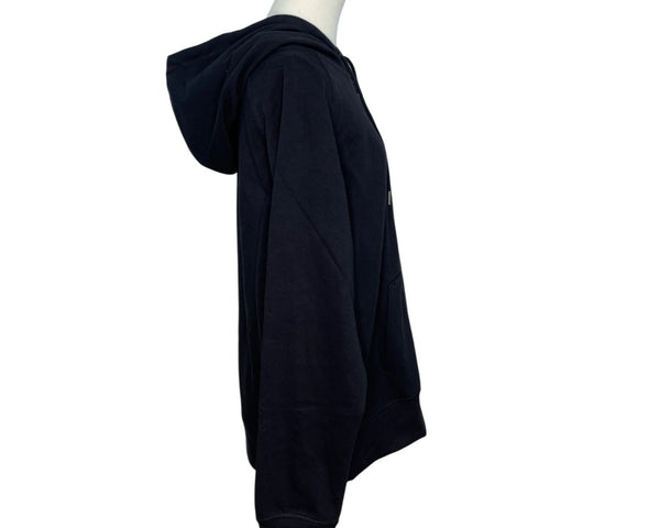 New Balance Women's Black Full-Zip Hoodie With Front Pockets Sz L - New