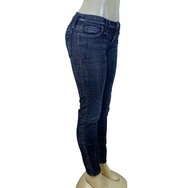 Miss Sixty Women's Dark Wash Skinny Jeans Size 28