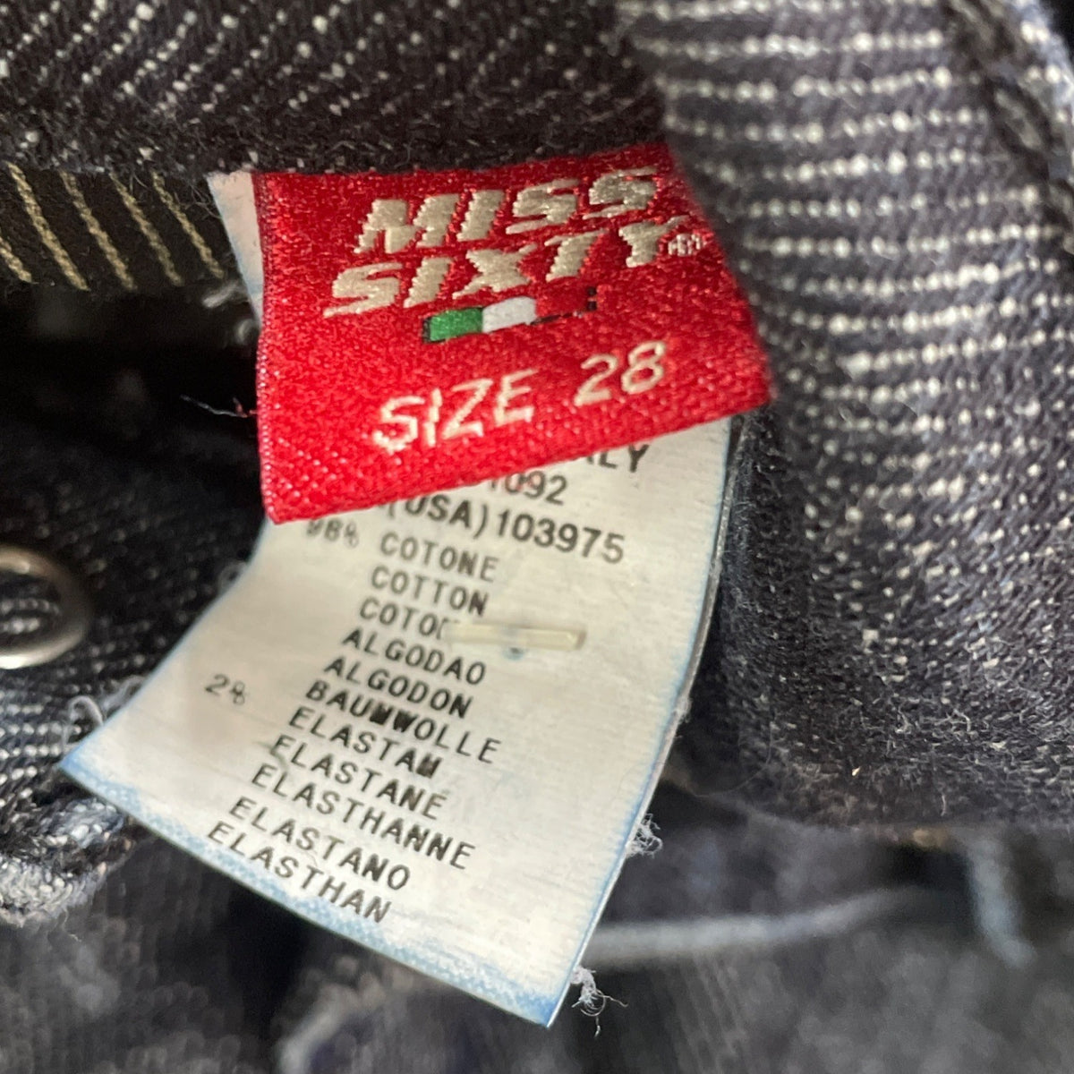 Miss Sixty Women's Dark Wash Skinny Jeans Size 28