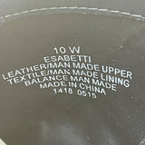 Easy Spirit Women’s Navy Leather Esabetti Comfort Slip-On Clogs Size 10W