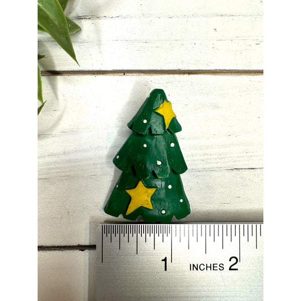 Christmas Tree Holiday Brooch Pin