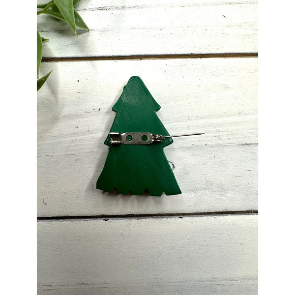 Christmas Tree Holiday Brooch Pin
