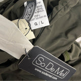 So De Mel Olive Green Maillot Maiorca Ruffle One-Piece Swimsuit Sz L/G