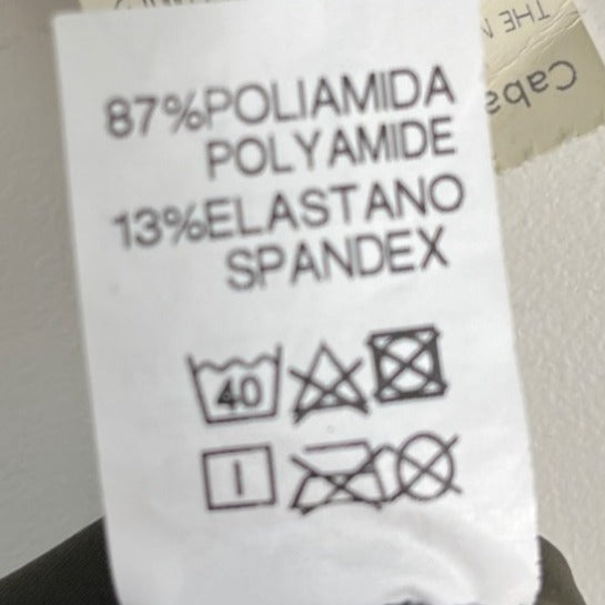 So De Mel Olive Green Maillot Maiorca Ruffle One-Piece Swimsuit Sz L/G