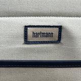 Hartman Men's Black Leather Laptop Messenger Bag Sz L