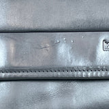 Hartman Men's Black Leather Laptop Messenger Bag Sz L
