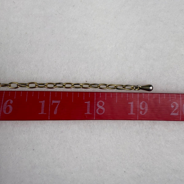 Modernist Inspired Multi-Strand Brown And Gold Tone Necklace Pendant Design