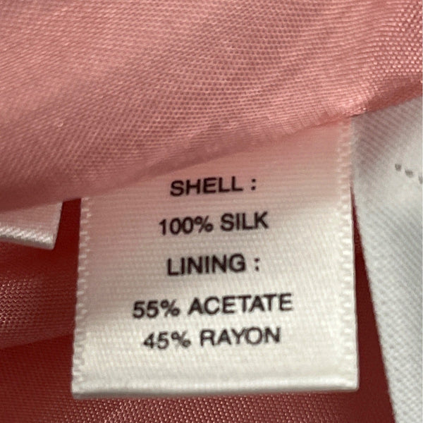 Ann Taylor Pink Sleeveless Belted Sheath Dress Size 4