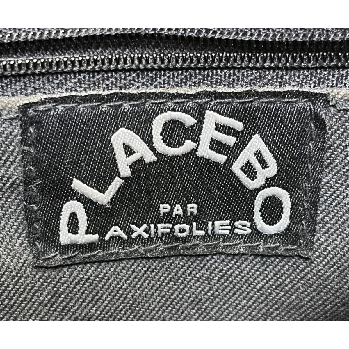 Placebo Par Axifolies Women’s Black Faux Fur Flap Adjustable Strap Shoulder Bag