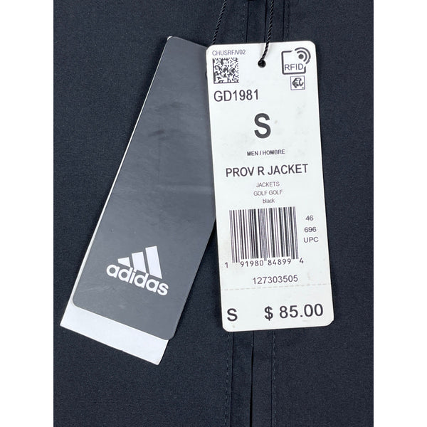Adidas Men’s Black Prov R Golf Jacket Sz S - NWT