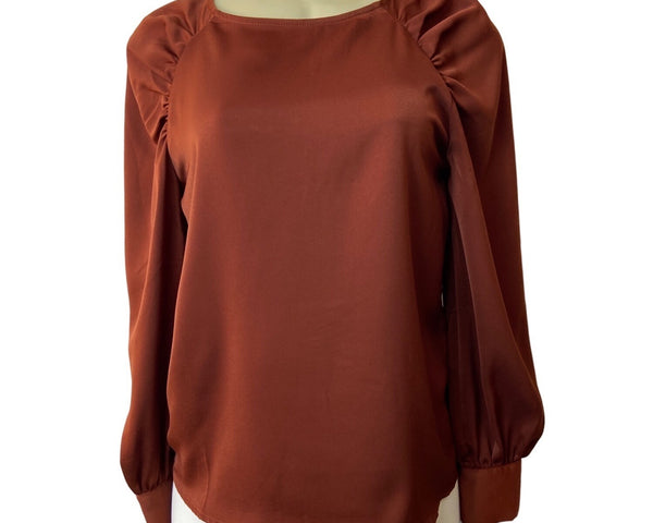Banana Republic Women’s Terracotta Blouse Sz XS
