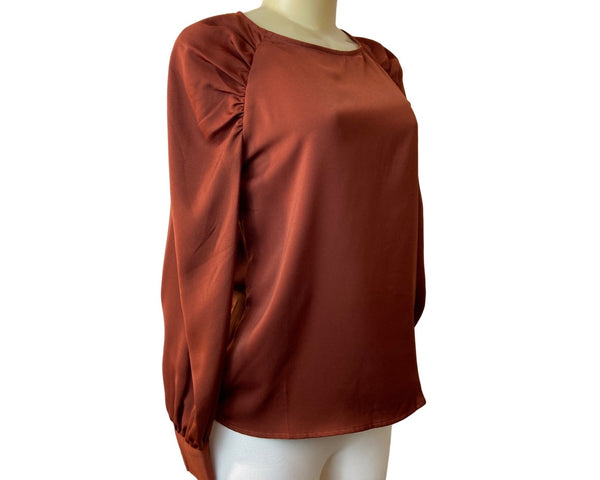 Banana Republic Women’s Terracotta Blouse Sz XS