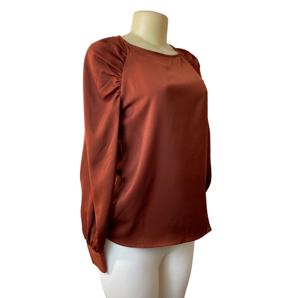 Banana Republic Women’s Terracotta Blouse Sz XS