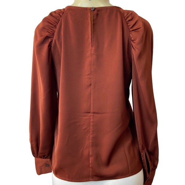 Banana Republic Women’s Terracotta Blouse Sz XS