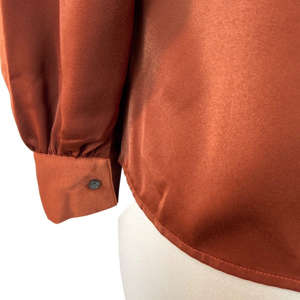Banana Republic Women’s Terracotta Blouse Sz XS