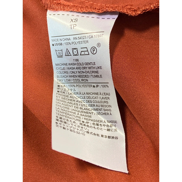 Banana Republic Women’s Terracotta Blouse Sz XS