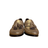 Cole Haan Women’s Gold Metallic Leather Pinch Grand Tassel Loafers Size 6.5B
