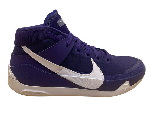 Nike Mens Purple/White Kevin Durant No 7 Air Zoom Basketball Sneakers Size 6
