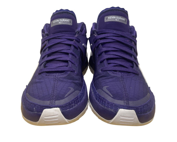 Nike Mens Purple/White Kevin Durant No 7 Air Zoom Basketball Sneakers Size 6