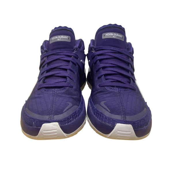 Nike Mens Purple/White Kevin Durant No 7 Air Zoom Basketball Sneakers Size 6