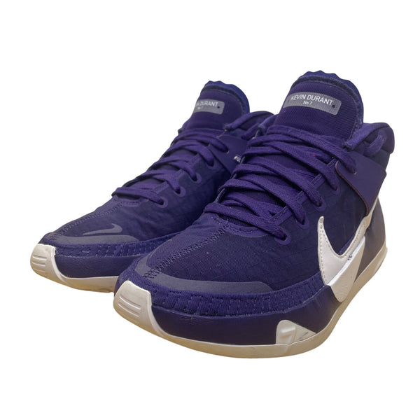 Nike Mens Purple/White Kevin Durant No 7 Air Zoom Basketball Sneakers Size 6