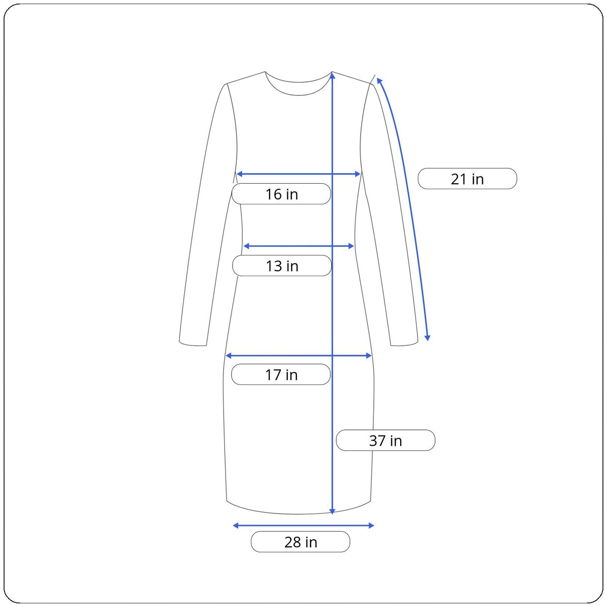 Eliza J Women’s White Ivory Knit Bell Sleeves  Dress Sz M New