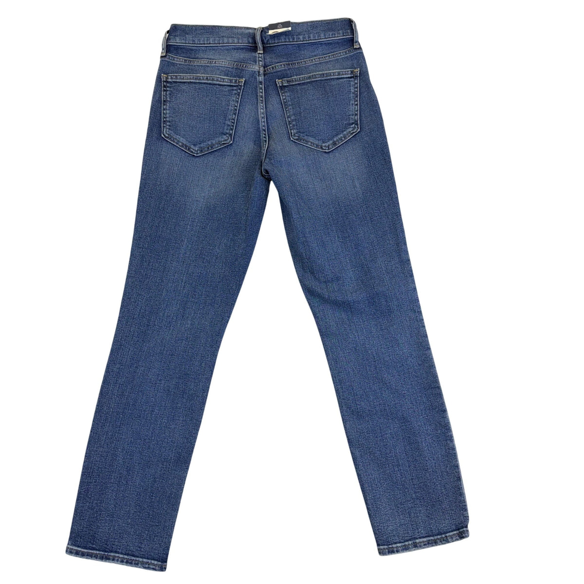 Gap Womens Blue Cotton Polyester Denim Slim Mid-Rise Stretch Jeans Size 28 - New