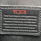 Tumi Alpha 3 Black Nylon Handles & Shoulder Strap T-Pass Laptop Briefcase Sz L