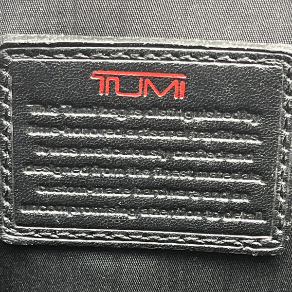 Tumi Alpha 3 Black Nylon Handles & Shoulder Strap T-Pass Laptop Briefcase Sz L